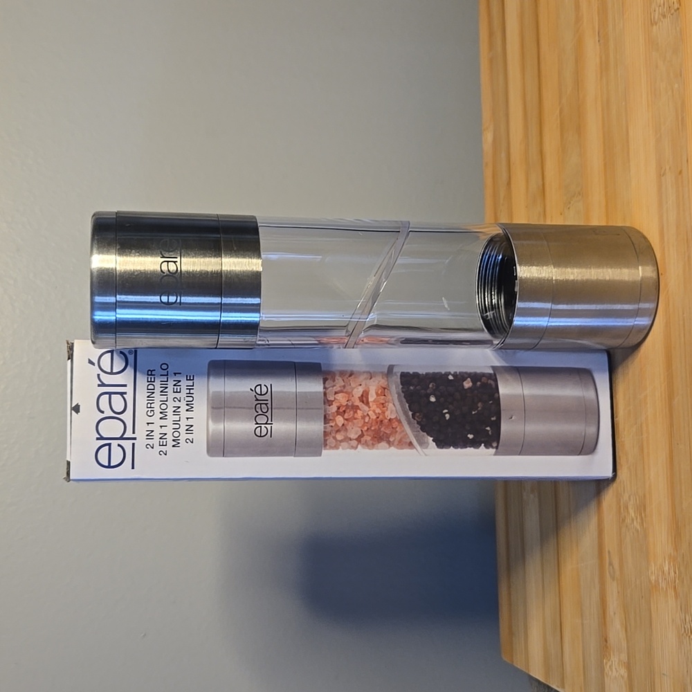 Epare 2 in 1 Salt & Pepper Grinder